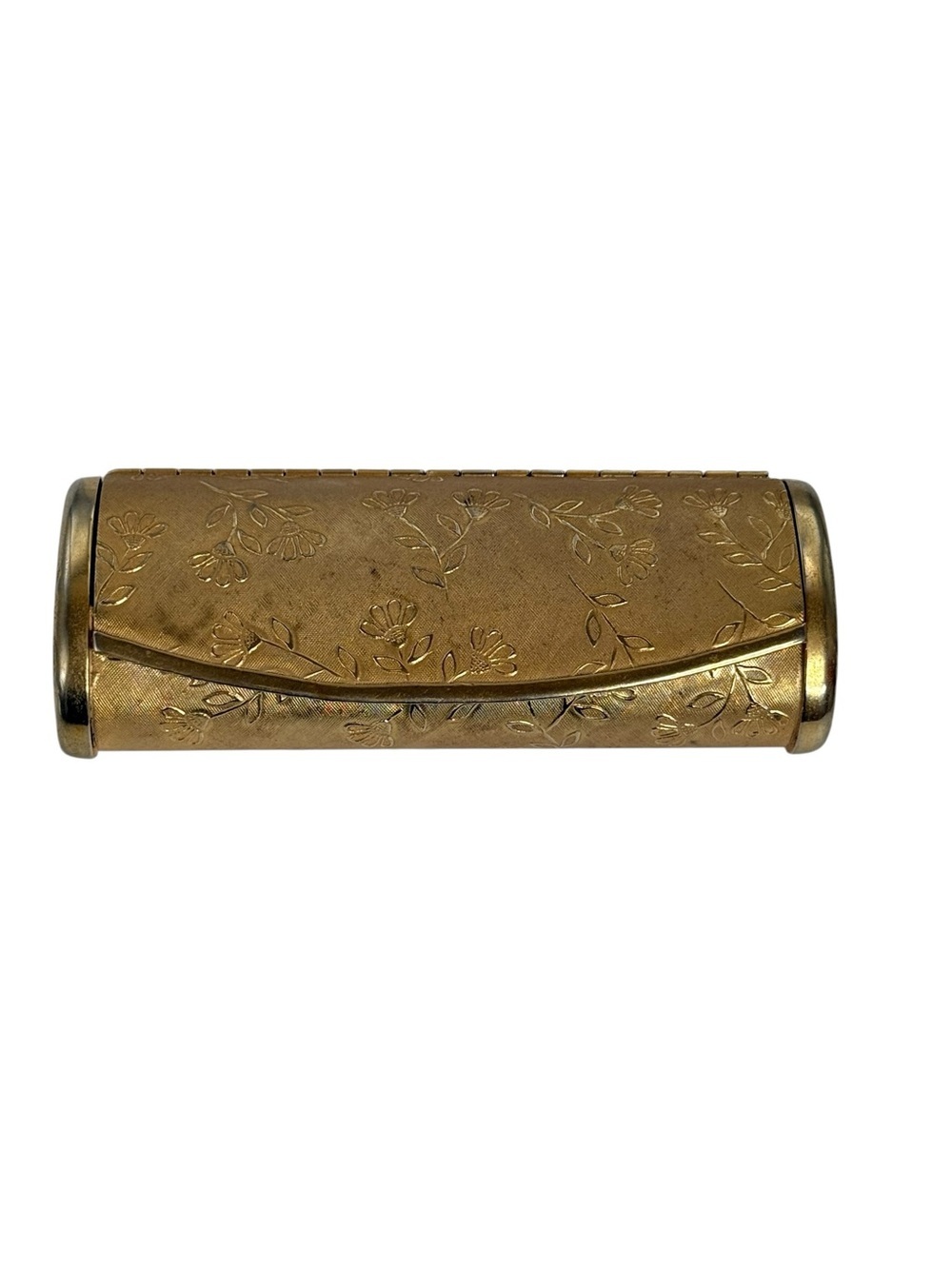 Vintage mid century lipstick case collectible dapper retro